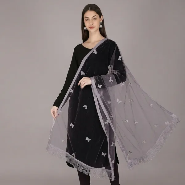 Women_Net_Embroidered_Dupatta