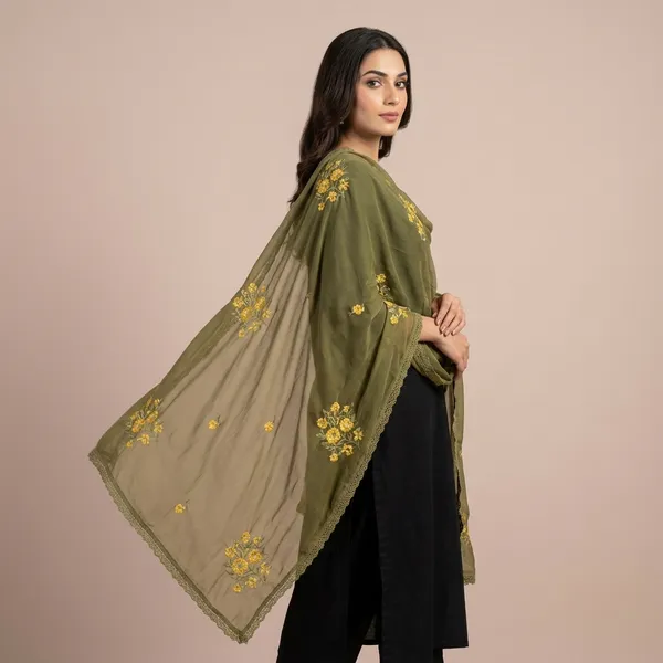 Women_S_Embroidered_Chiffon_Dupatta