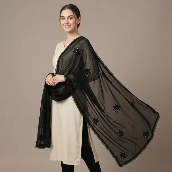 Women_S_Embroidered_Chiffon_Dupatta