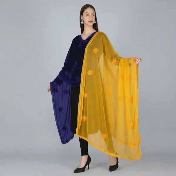 Women_S_Embroidered_Chiffon_Dupatta