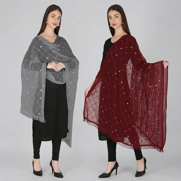 Women_S_Embroidered_Chiffon_Dupatta