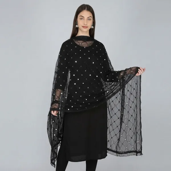 Women_S_Embroidered_Chiffon_Dupatta