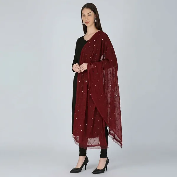 Women_S_Embroidered_Chiffon_Dupatta