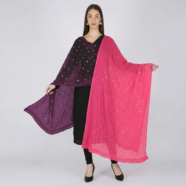 Women_S_Embroidered_Chiffon_Dupatta