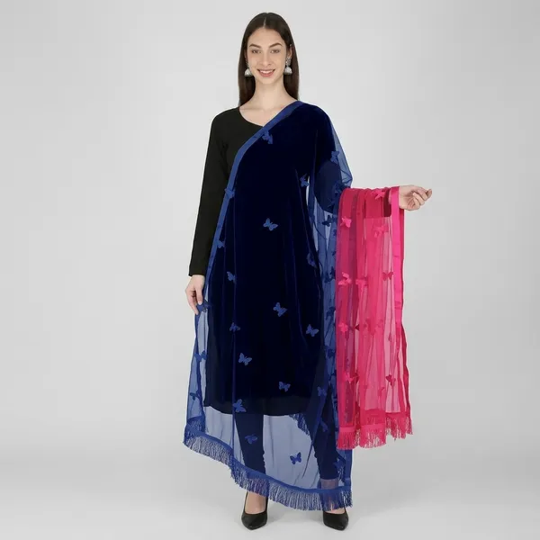Women_Net_Dupatta_With_Embroidery
