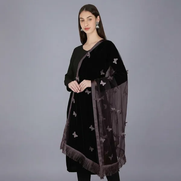 Women_Net_Dupatta_With_Embroidery