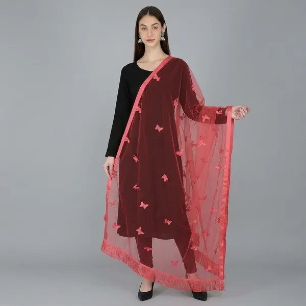 Women_Net_Dupatta