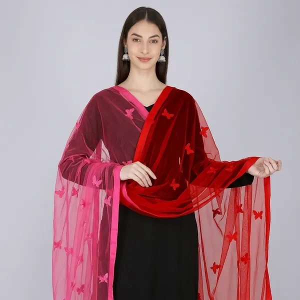 Women_Net_Dupatta_With_Embroidery