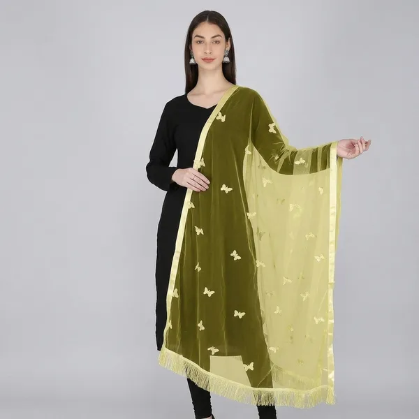 Women_Net_Dupatta_With_Embroidery