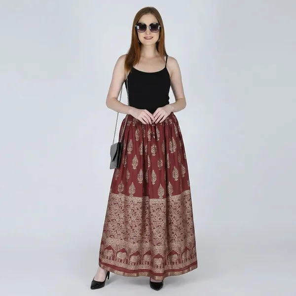 Women_S_Hand_Block_Print_Cotton_Skirt
