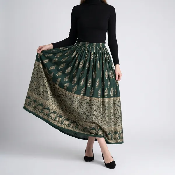 Women_S_Hand_Block_Print_Cotton_Skirt