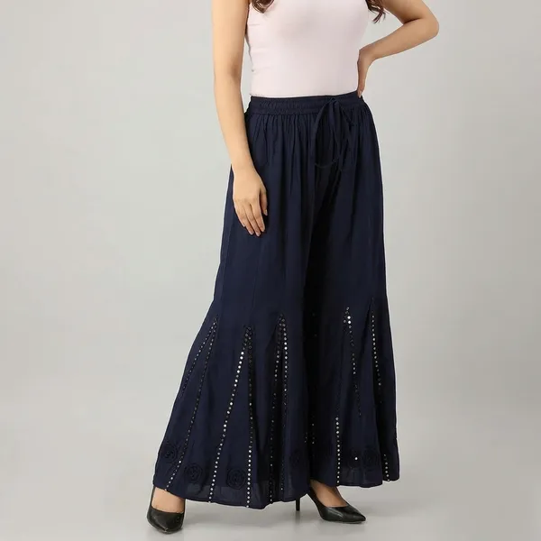 Women_Embroidered_Rayon_Sharara_Palazzo_Pants