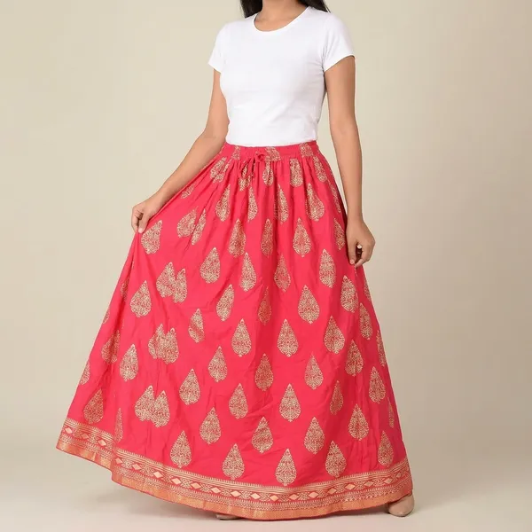 Long_Flared_Skirt_For_Women