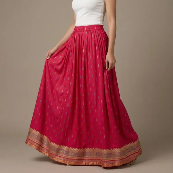 Women_S_Ethnic_Flared_Skirt