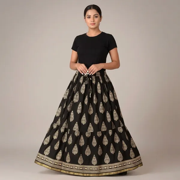Women_S_Ethnic_Flared_Print_Skirt