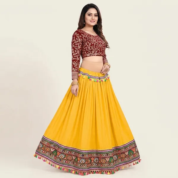 Women_Cotton_Rayon_Embroidered_Skirt