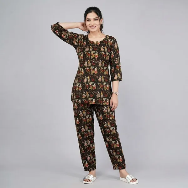 Women_S_Rayon_Top_And_Pyjama_Night_Suit_Set