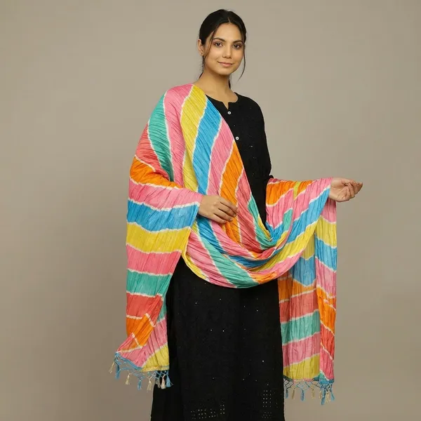 Women_Silk_Bandhej_Dupatta
