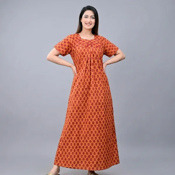 Cotton_Embroidery_Nighty_For_Women