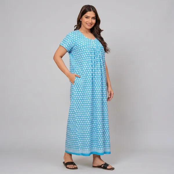Cotton_Printed_Jaipuri_Nighty_For_Women