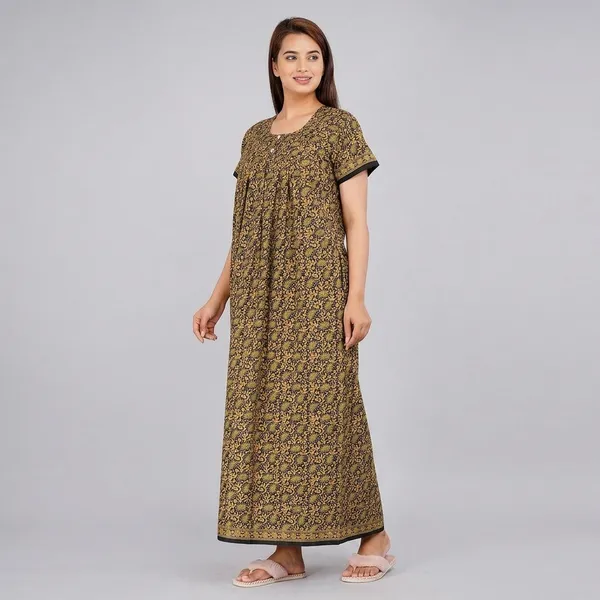 Cotton_Printed_Nightgown_For_Women