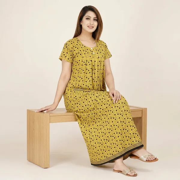 Cotton_Printed_Nightgown_For_Women