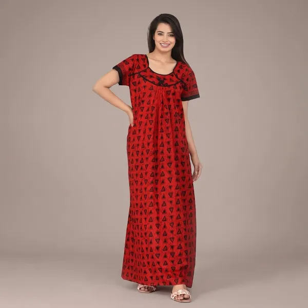 Cotton_Embroidery_Nighty_For_Women