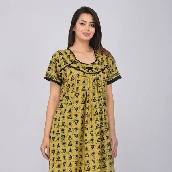 Cotton_Embroidered_Night_Gown_For_Women