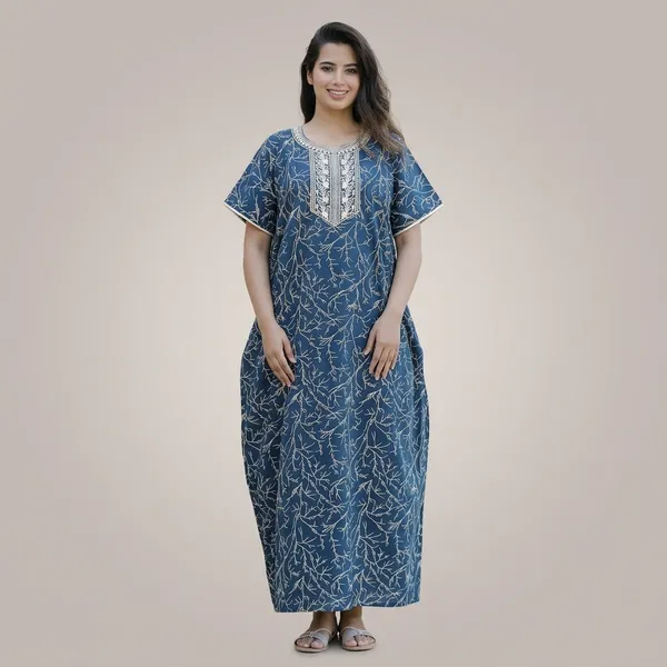 Cotton_Embroidery_Nighty_For_Women
