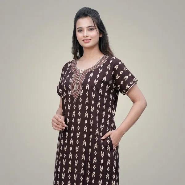 Pure_Cotton_Embroidery_Nighty_For_Women