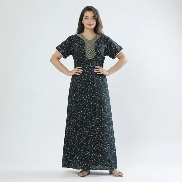 Cotton_Embroidery_Nighty_For_Women