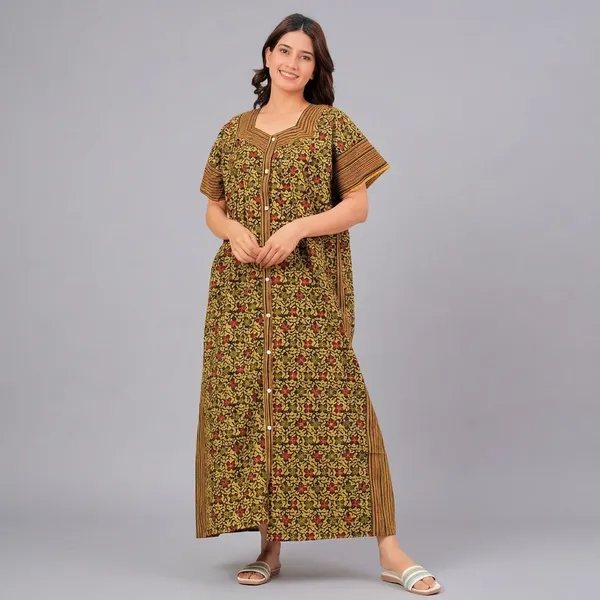 Women_S_Round_Neck_Nightwear_Dress