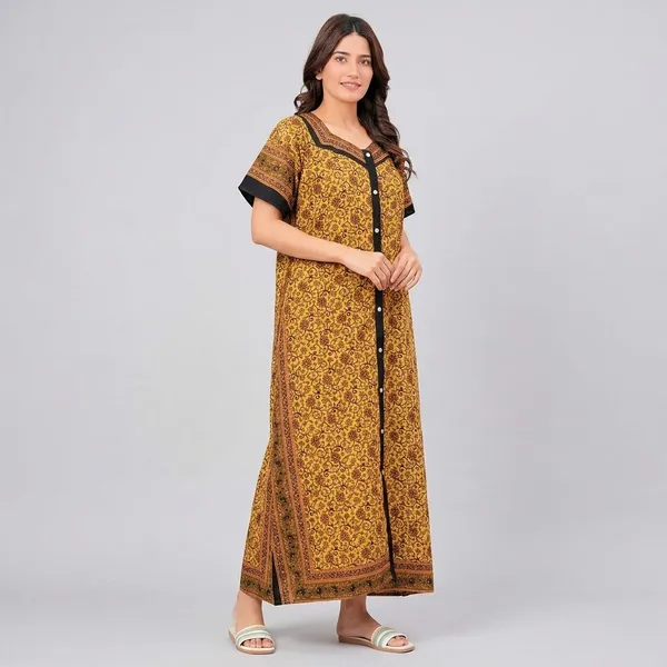 Cotton_Block_Print_Night_Gown