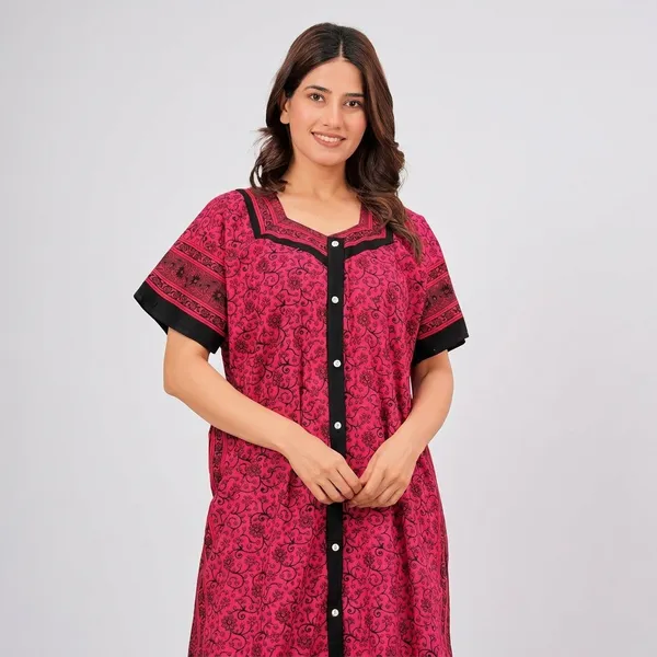 Women_S_Round_Neck_Nightwear_Dress
