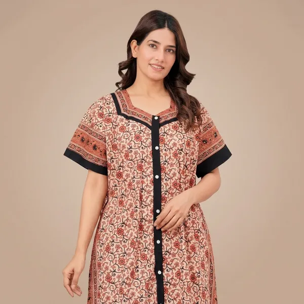 Cotton_Block_Print_Night_Gown