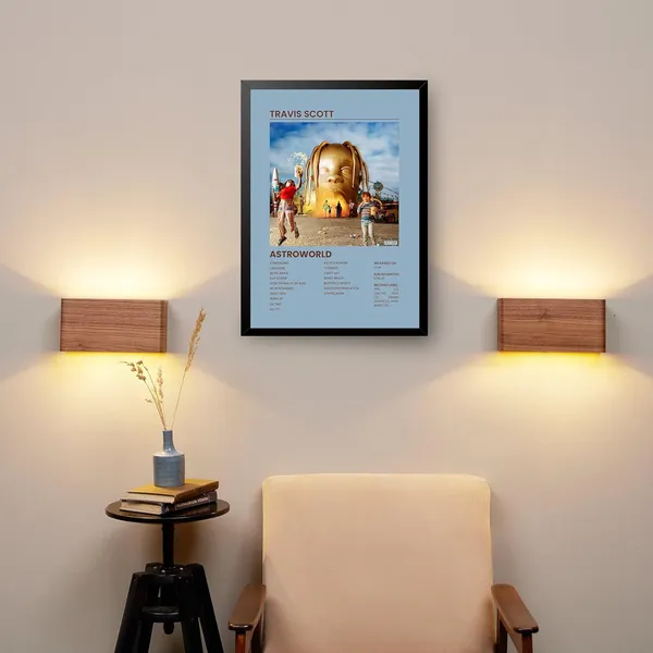 Multicolor_Travis_Scott_(Astroworld)_Music_Album_Posters_With_Frame_(Set_Of_1)_13X10_Inch