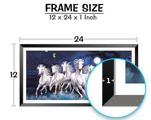 Running_Horses_Vastu_Painting_Blessing_Lucky_Horse_White_Photo_Frame_Modern_Art_With_Lamination_Art_For_Living_room_Office_Decor