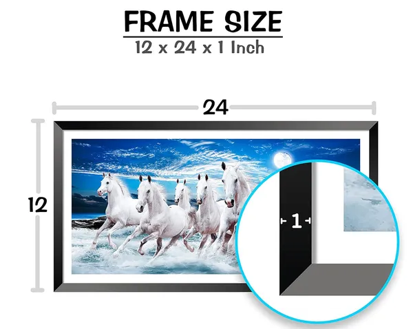 Running_Horses_Vastu_Painting_Blessing_Lucky_Horse_White_Photo_Frame_Modern_Art_With_Lamination_Art_For_Living_room_Office_Decor