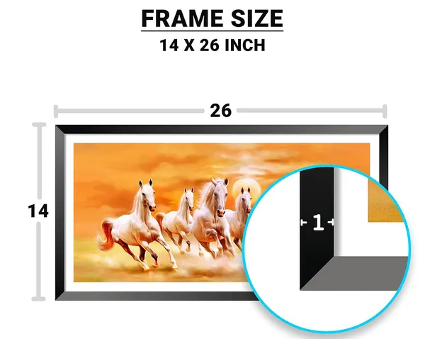 Running_Horses_Vastu_Painting_Blessing_Lucky_Horse_White_Photo_Frame_Modern_Art_With_Lamination_Art_For_Living_room_Office_Decor