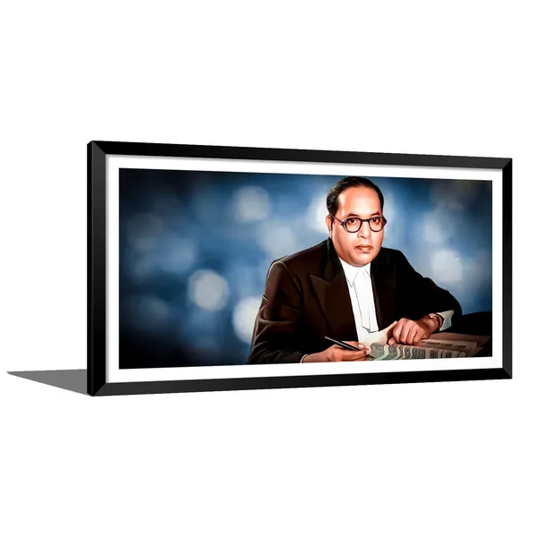 Black_Dr._B.R._Ambedkar_Laminated_Uv_Coated_Framed_Baba_Saheb_Ambedkar_Painting_Frames_Wall_Mount_For_Office_Home