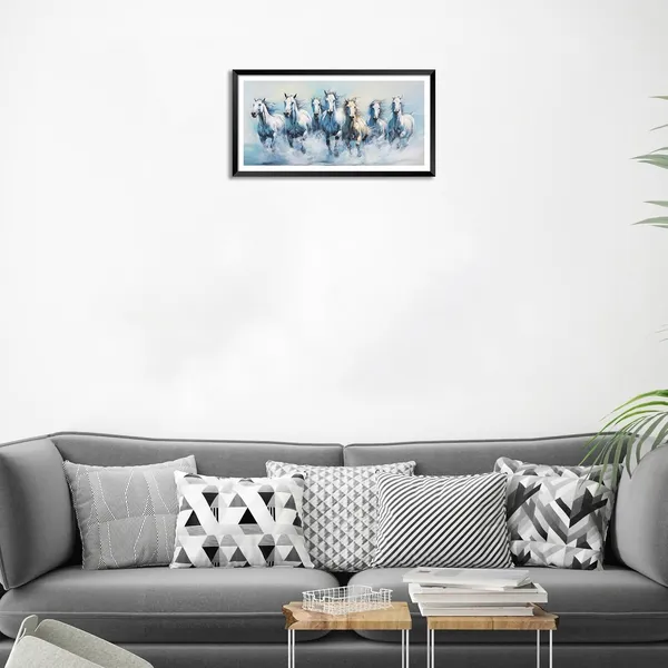 Black_Running_Horses_Vastu_Painting_Blessing_Lucky_Horse_White_Photo_Frame_Modern_Art_With_Lamination_Art_For_Living_room_Office_Decor
