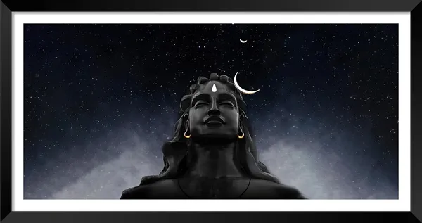 Black_Shiva_Adiyogi_Painting_With_Frame_Laminated_Coated_Blessing_Meditation_Artwork_For_Decor_Living_Room_Home