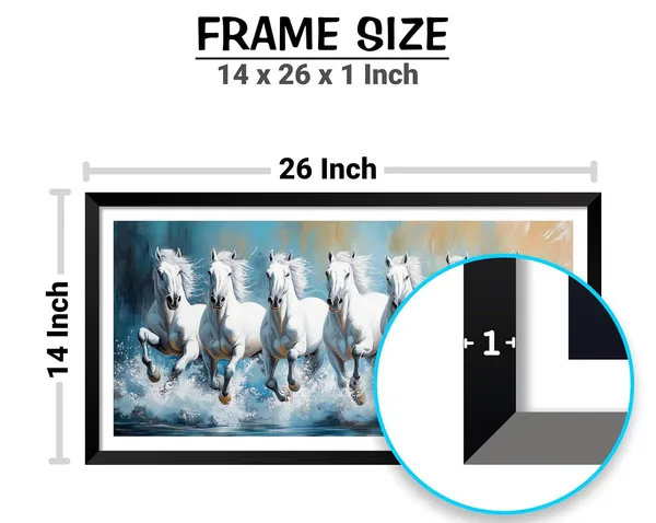 Running_Horses_Vastu_Painting_Blessing_Lucky_Horse_White_Photo_Frame_Modern_Art_With_Lamination_Art_For_Living_room_Office_Decor