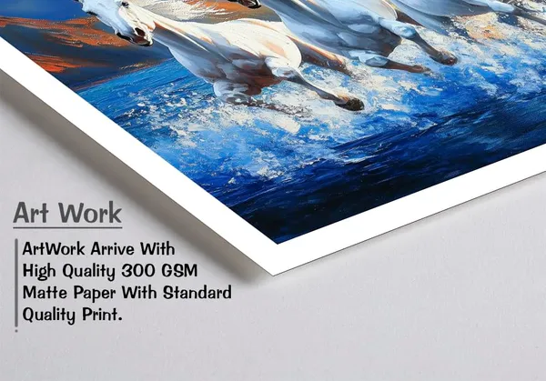 Running_Horses_Vastu_Painting_Blessing_Lucky_Horse_White_Photo_Frame_Modern_Art_With_Lamination_Art_For_Living_room_Office_Decor