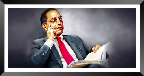Dr_B.R._Ambedkar_Poster_With_Frame_For_Office
