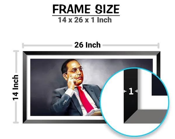 Dr_B.R._Ambedkar_Poster_With_Frame_For_Office