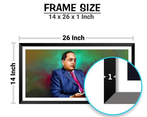 Green_Dr_B.R._Ambedkar_Poster_With_Frame_For_Office