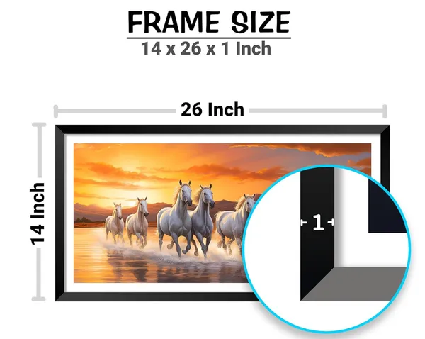 Black_Running_Horses_Vastu_Painting_Blessing_Lucky_Horse_White_Photo_Frame_Modern_Art_With_Lamination_Art_For_Living_room_Office_Decor