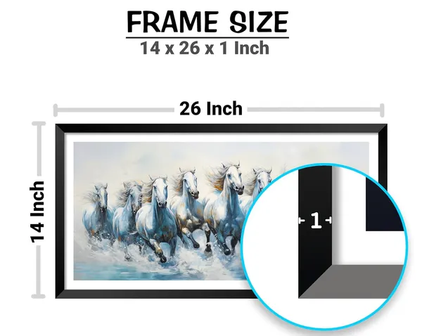 Running_Horses_Vastu_Painting_Blessing_Lucky_Horse_White_Photo_Frame_Modern_Art_With_Lamination_Art_For_Living_room_Office_Decor