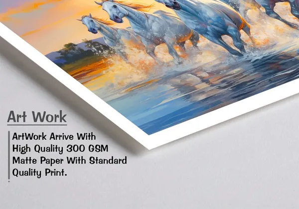 Running_Horses_Vastu_Painting_Blessing_Lucky_Horse_White_Photo_Frame_Modern_Art_With_Lamination_Art_For_Living_room_Office_Decor